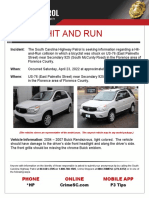 DH 012 22 Hit and Run Flyer