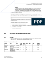 6.4.2 Automatic Calibration: 6.5 DR 4 Output The Calculated Adjustment Digits