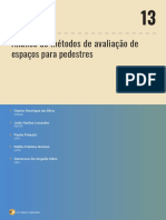 Análise de métodos de avaliação de espaços para pedestres