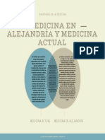 Medicina en Alejandría y Medicina Actual