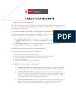 Que Es Encargaturas de Direccion Preguntas - Frecuentes - F - 03112020