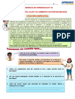 ACTIVIDAD 1 - Reflexionamos Sobre El Cuidado de La Salud Física A Través de La Alimentación Saludable