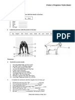 Unit 1: Pulse 1 Progress Tests Basic