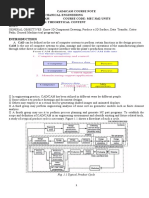 Cad&Cam Mec 316 2units Course Note