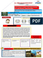 Ficha de Actividades Semana 2-2do - Año.componentes Biologicos