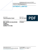 KNIPE (RECRUITMENT) LIMITED - Company Accounts From Level Business