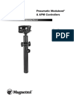 Magnetrol Pneumatic Modulevel Instrukcja en