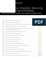 The Inspection Checklist Reducing Risk Increasing Profitability