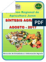 Sintesis Agrario - AGOSTO 2017