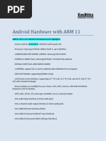 Android hardware ARM 11