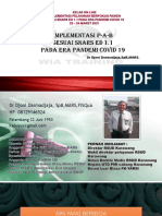 DR Djoni Darmadjaja - Implementasi PAB Sesuai SNARS Ed 1.1 Di Era Pandemi Co