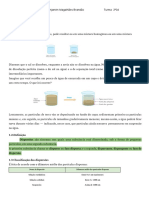 Introdução Ao Estudo Da Solubilidade