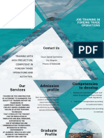 Job Training in Foreing Brochure FOLLETO BILINGUISMO