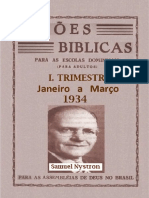 Revista EBD 1934 1 Trimestre