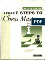 A. S. Suetin Three Steps To Chess Mastery