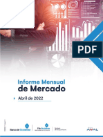 Informe de Marcado Banco Occidente Mensual Abril 2022