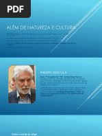 Além de Natureza e Cultura