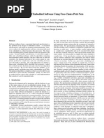 Synthesis of Embedded Software Using Free-Choice Petri Nets