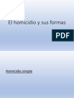 Clase Powerpoint Homicidio