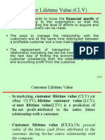 Customer Lifetime Value (CLV)