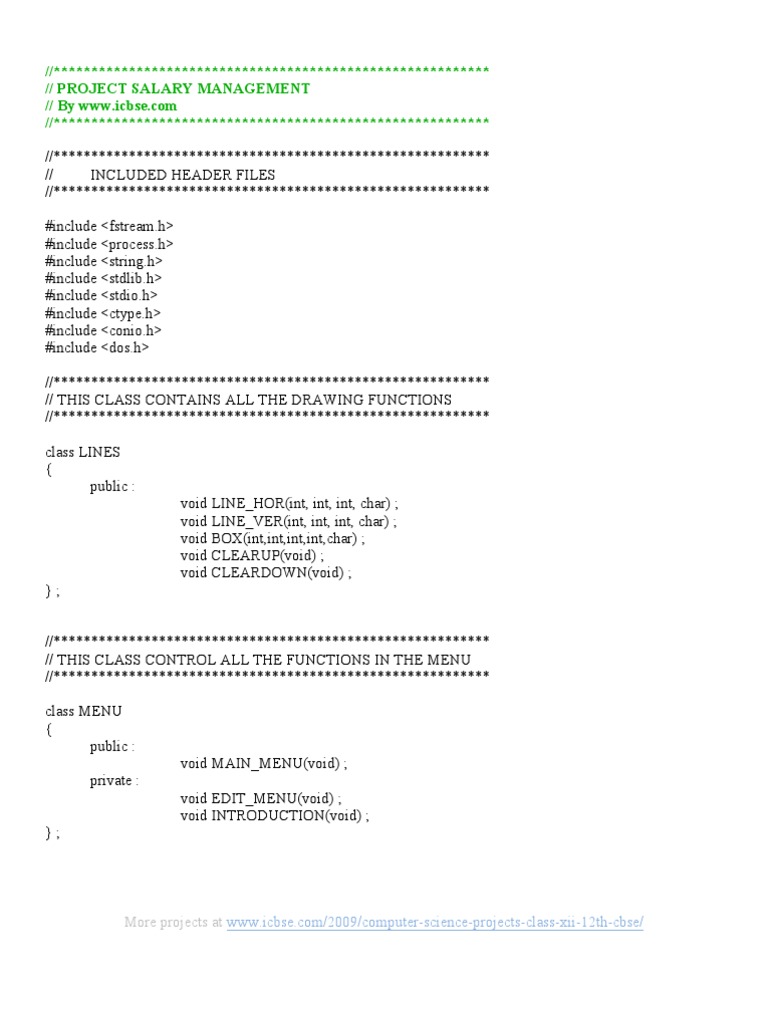 Salary Management System Code | PDF | Models Of Computation | Software ...
