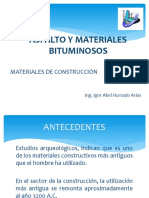 Materiales Bituminosos y Asfalto