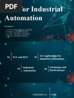 IOT For Industrial Automation