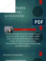 Wirausaha Dibidang Kesehatan