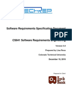 SRS Document for CS641 Software Requirements