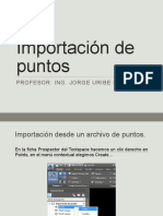 Importar Puntos A Archivo Base