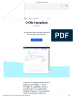 OKRs Template - Atlassian