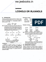 'Alcohols Oralkanols: I I I " I I I