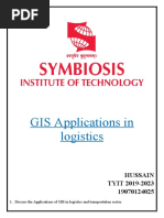 GIS Applications in Logistics