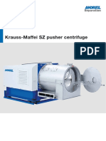 Krauss-Maffei SZ Pusher Centrifuge