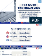 1 - Try Out Dan Pembahasan TKD Core Values BUMN