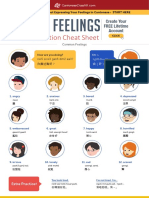Your Feelings: Conversation Cheat Sheet