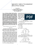 An Alternative Approach To Analyze Unsymmetrical Faults in Power System