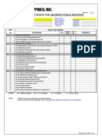 PJH - STD Checklist - Architectural Drawing - R0