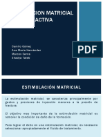 Estimulacion Matricial Reactiva