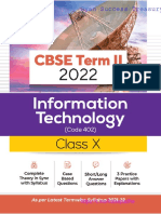 CBSE Term II IT Class 10 Chapter Notes