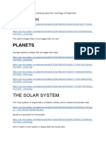 Dragon Ball Cosmology