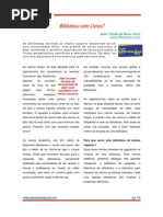 Artigo Bibliotecas Sem Livros