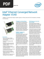 Ethernet x540 t2 Brief