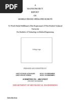 Download Mobile Controlled Robot REPORT COMPLETE by Ranjan Sandhu SN57133839 doc pdf