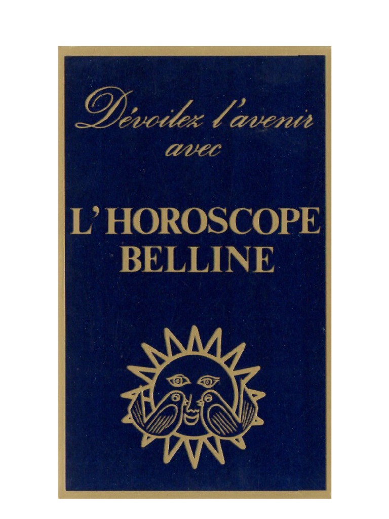L Oracle Belline Plus De 2600 Associations Des Cartes Pdf Belline Horoscope Belline | PDF | Dépression (psychiatrie) | Amour
