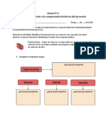 Guías para Comprensión Histórica Del Presente