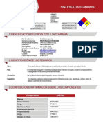 Msds - Sintesolda - Estandar