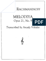 21748926 Volodos Rachmaninov Melodiya Op 21 No 9