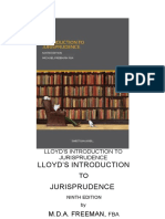 2014 - Lloyd's Introduction To Jurisprudence by Professor Michael Freeman - 9 Ed.