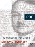 Lo Esencial de Mises Rothbard Murray Newton